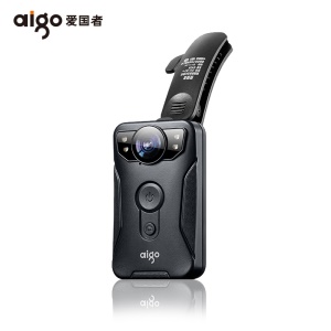 爱国者（aigo）执法记录仪DSJ-R6 红外夜视1296P便携录音录像拍照微型便携户外骑行支持扩容外置32G