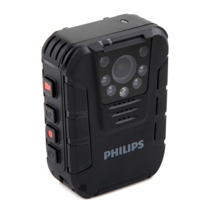 飞利浦（PHILIPS）VTR8100 执法取证 便携音视频 执法记录仪 1080P高清红外夜视摄像机 录音笔 拍照 一体机
