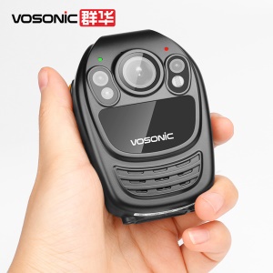 群华（VOSONIC）D3超级迷你执法记录仪10小时连续录像1296p红外夜视内置64G