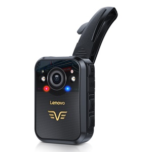 联想（Lenovo）DSJ-2W 128G执法记录仪1296P高清红外夜视专业微型便携背夹音视频现场执法仪黑色