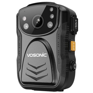 群华（VOSONIC）D5执法记录仪1296P 15小时超长录像3400万像素高清夜视内置64G