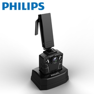 飞利浦 （PHILIPS ）VTR-8110执法记录仪 音视频记录仪高清红外夜视 高清摄像机 防水IP68级 128G内存