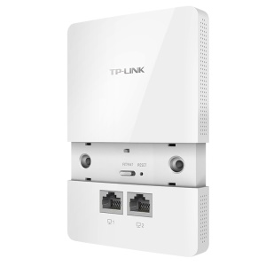 TP-LINK TL-AP1200GI-PoE AC1200双频无线面板式AP 企业级酒店别墅wifi接入 千兆端口 POE供电 AC管理
