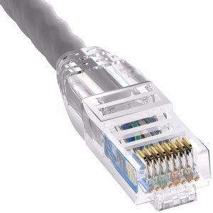TP-LINK 超五类网线 CAT5e类千兆网络连接线 工程家用电脑宽带监控非屏蔽8芯双绞成品跳线 3米 EC5e-3(灰)