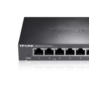 TP-LINK SF1008P 8口百兆4口POE非网管PoE交换机