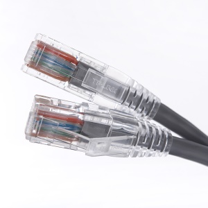 TP-LINK TL-EC5e00-2(灰) 超五类非屏蔽网络跳线 工程级CAT5e类网线 2米纯铜 灰色