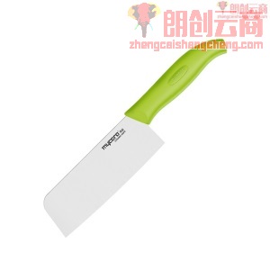 美瓷（MYCERA）陶瓷刀具套装四件套 大菜刀 切片刀 水果刀 削皮器（绿色）TE01F