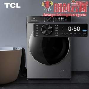 TCL 10公斤DD直驱全自动变频洗烘一体滚筒洗衣机微蒸祛味空气洗 智能互联1.08洗净比  G100T120-HD