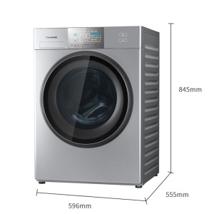 松下(Panasonic)滚筒洗衣机全自动10公斤  变频滚筒  光动银除菌XQG100-E1V8