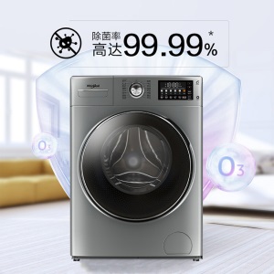 惠而浦（Whirlpool）10公斤全自动滚筒洗烘一体洗衣机WIFI臭氧除菌螨EWDD47220OS