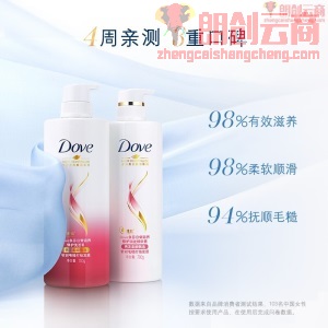多芬(DOVE)护发素 日常滋养修护润发精华素700ml赋活系列（新老包装随机发货）