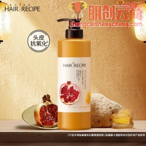 Hair Recipe  发之食谱蜂蜜富养水润护发素530g(空气感控油水果营养守护头皮健康润发乳)