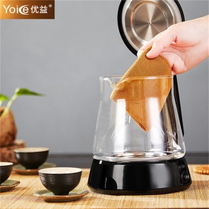 优益（yoice）煮茶器煮茶壶 养生壶迷你蒸汽喷淋式304不锈钢 电热水壶 黑茶煮茶器Y-ZCQ2 喷淋式煮茶器-手动双档