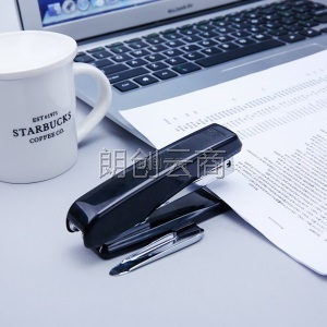 晨光(M&G)文具20页/12#黑色订书机 侧带起钉器订书器 办公用品 单个装ABS92718