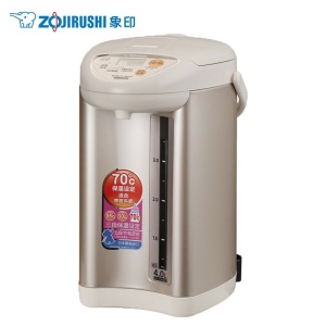 象印（ZO JIRUSHI）电热水瓶家用 不锈钢内胆电热水壶 40C-PA粉色