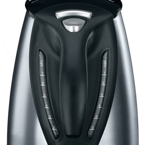 博朗（Braun）电热水壶 304不锈钢 金属壶身烧水壶 WK600 1.7L电水壶