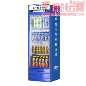 星星（XINGX） 220升 立式冷柜展示柜冷藏 饮料陈列柜 商用冰箱 LSC-220G