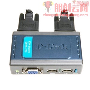 友讯(D-Link)dlink DKVM-22U 桌面型 kvm切换器 2口usb