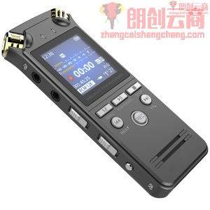 升迈（SHMCI） 录音笔调音台内录迷你语音转文字专业高清降噪声控会议超长录音设备器 16GB 黑色
