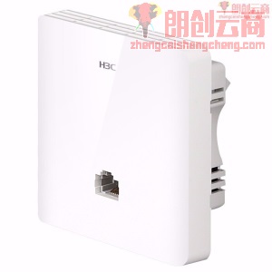 华三（H3C）300M无线面板AP 86型 企业级分布式wifi接入 POE供电 H3C A100