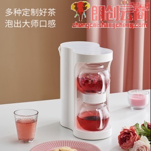 魔凡（MORFUN）泡茶机即热式饮水机家用小型茶吧机煮茶器全自动上水速热台式茶饮机烧水养生壶 智能小程序款