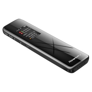 纽曼Newsmy 录音笔 W3 64G 终身免费转写 专业高清远距降噪 学习培训商务会议速记 彩屏Type-C 录音器 黑色