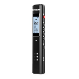 纽曼Newsmy 录音笔 RD08 32G 专业高清降噪录音器 无线演示器 ppt翻页笔 演示笔（激光笔）红光带背夹 黑色