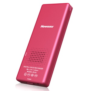 纽曼（Newsmy）录音笔 RV35 8G红色 时尚纤薄机身 优质录音 便携式学习型 1.8英寸彩屏 MP3播放器