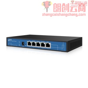 UTT艾泰510G企业千兆路由器/多WAN口带宽叠加/上网行为管理/VPN/防火墙/AC/带机80