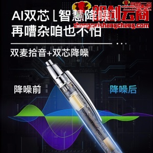 琥客(Huekon)录音笔 HK-X18 16G 真笔形录音器  语音转文字 专业高清降噪 微型便携 学习会议商务培训