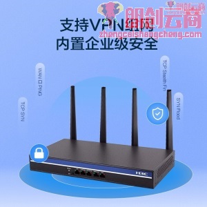华三（H3C）1200M双频企业级wifi无线路由器穿墙 全千兆VPN网关 带机量50-100 GR-1200W