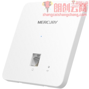 水星（MERCURY） 1200M双频无线面板式AP 企业级酒店全屋wifi接入点 千兆端口 支持POE供电MIAP1200GP