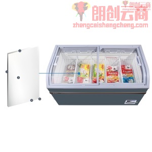 星星（XINGX）冰柜卧式商用展示柜 冷藏冷冻柜超市卖场雪糕圆弧柜组合柜 SD/SC-509BYE 单温500升 SD/SC-509BYE