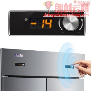星星（XINGX）四六门厨房冰箱冷柜商用 四开门不锈钢立式冰柜商用冷藏冷冻柜保鲜柜 全铜管四门双温 上冷藏下冷冻 BCD-860YA
