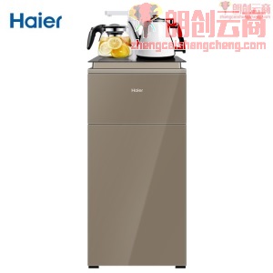 海尔（Haier）温热型饮水机全自动家用饮水机YR1682-CB（升级棕)自动上水智能触控水开即停恒温保温