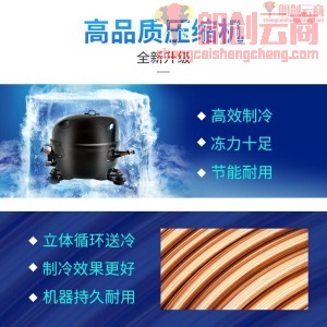雪村 Xuecun 800L四门冰箱商用 厨房冰箱 商用冷藏冷冻柜 CFS-40N2B2T