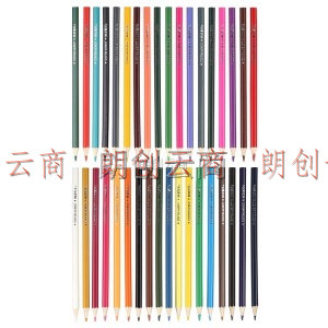 晨光(M&G)文具36色油性彩色铅笔 学生美术绘画填色六角杆 小熊哈里系列AWP36835