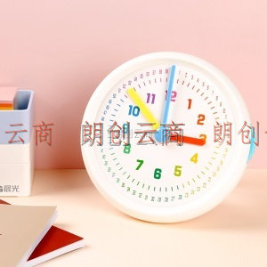 晨光(M&G)文具小学生钟点学习器 幼儿园三针联动学习钟表 钟表模型教具 单个装ASD998E0