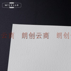   美极乐（MIJELLO）大师级水彩纸粗纹16k加厚棉桨专业美术绘画水彩本（190*270mm）10张/300g MJPC300-16K