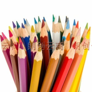 辉柏嘉（Faber-castell）水溶性彩铅笔彩色铅笔12色手绘涂色专业美术生绘画笔套装114462