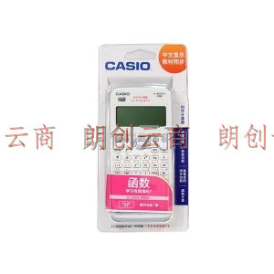 卡西欧（CASIO） FX-82CN X 中文版 函数科学计算器 白色 支持中文显示 大学高中初中考试 初中教材适用