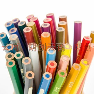 辉柏嘉（Faber-castell）水溶性彩铅笔彩色铅笔36色手绘涂色专业美术生绘画笔套装114466