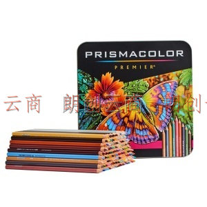 霹雳马（Prismacolor）彩铅 油性彩色铅笔132色套装 大师级专业手绘美术用品