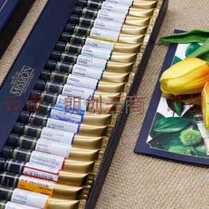   美极乐（MIJELLO）金级水彩颜料7毫升24色套装MWC-7024 管装高浓度 写生绘画美术用品