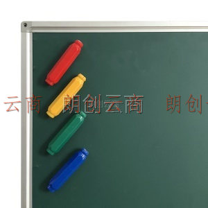 比比牛 磁性粉笔夹 4支盒装 彩色无尘粉笔套 教师  专用粉笔延长器 BBN-FBT4