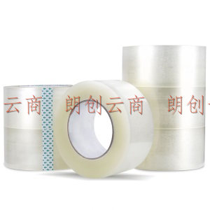 天章办公(TANGO)高品质透明封箱胶带打包宽胶带60mm*200y（182.8米)20卷/箱/高粘性胶带/探戈系列办公文具