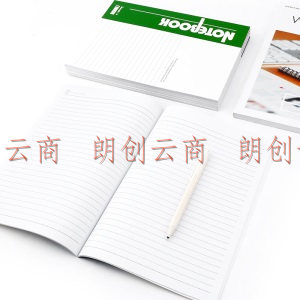 广博(GuangBo)B5办公记事本子日记本软抄本 60张5本装颜色随机GBR0795