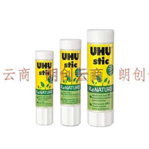 辉柏嘉（Faber-castell）UHU固体胶水快干耐用植物原料胶棒 40g