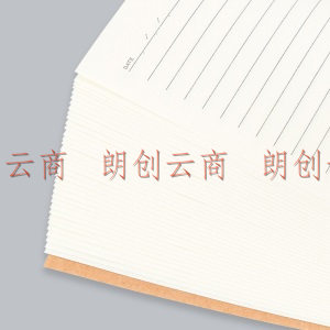 广博（GuangBo)210*290mmA4/36张牛皮纸车线缝线本软抄本笔记本 日记本记事本笔记本子5本装FB66009