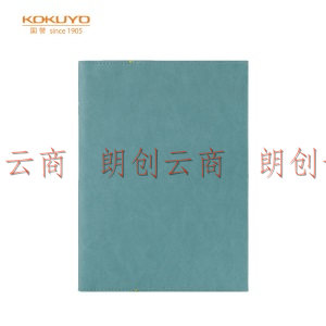   国誉(KOKUYO)    ME线圈本封套办公会议商务笔记本记事本保护套 B6 蓝色 1本装 KME-NC668GB